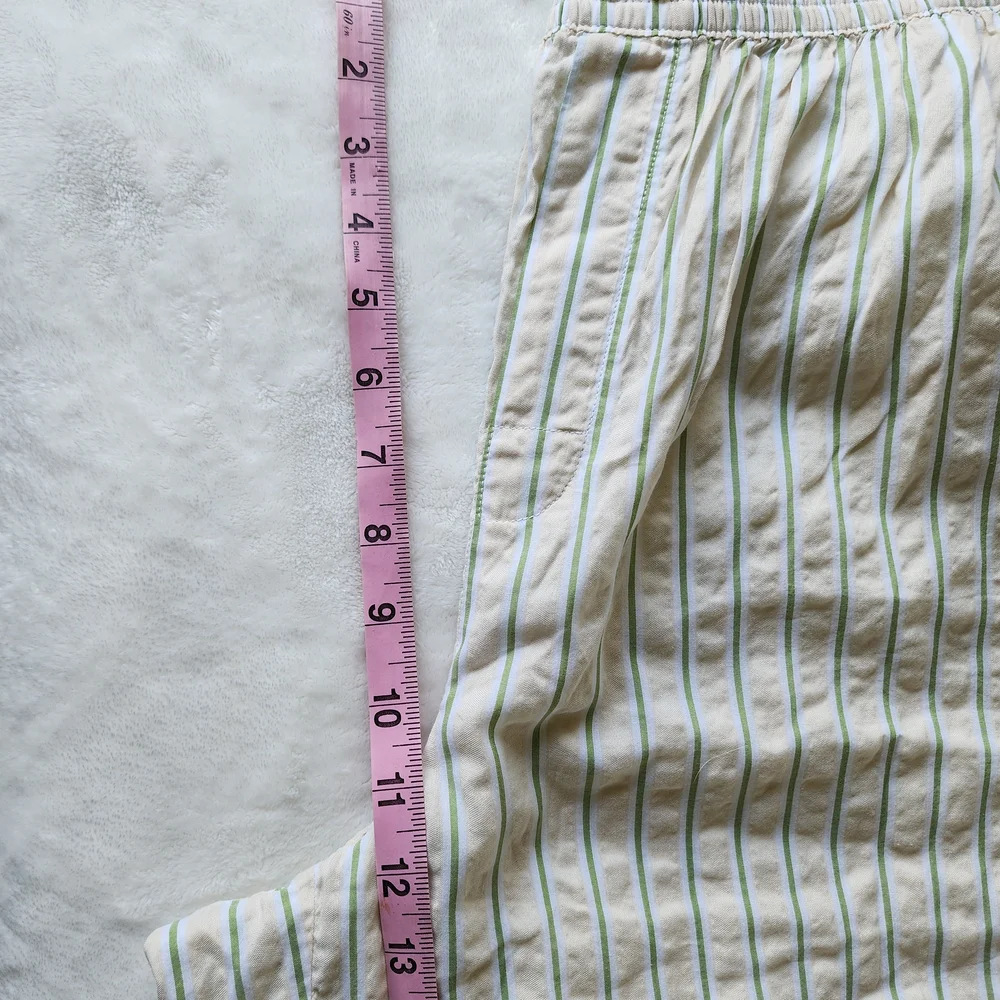 Aerie Off Duty Seersucker Side Tie Trouser PJ Pant - Picture 7 of 9